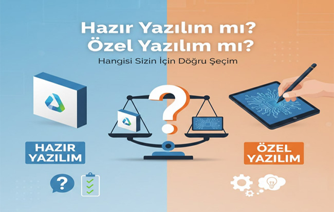 Hazır Yazılımmı Özel Yazılım Mı