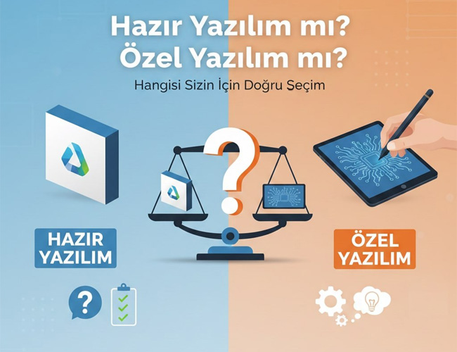 Hazır Yazılım mı Özel Yazılım mı